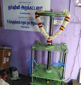 Agarbathi Making Machine Donated
