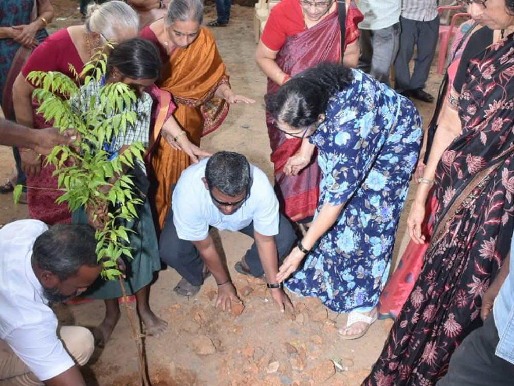 Tree Planting with students. 